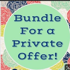 Bundle your items and I’ll send you an offer